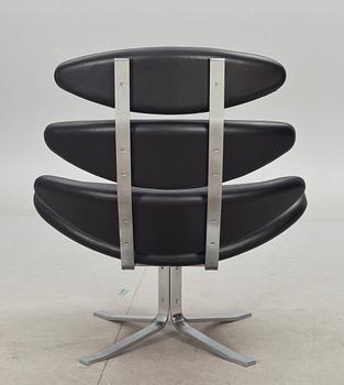 FÅTÖLJ, "Corona", Poul Volther, Erik Jörgensen Möbelfabrik, Danmark.