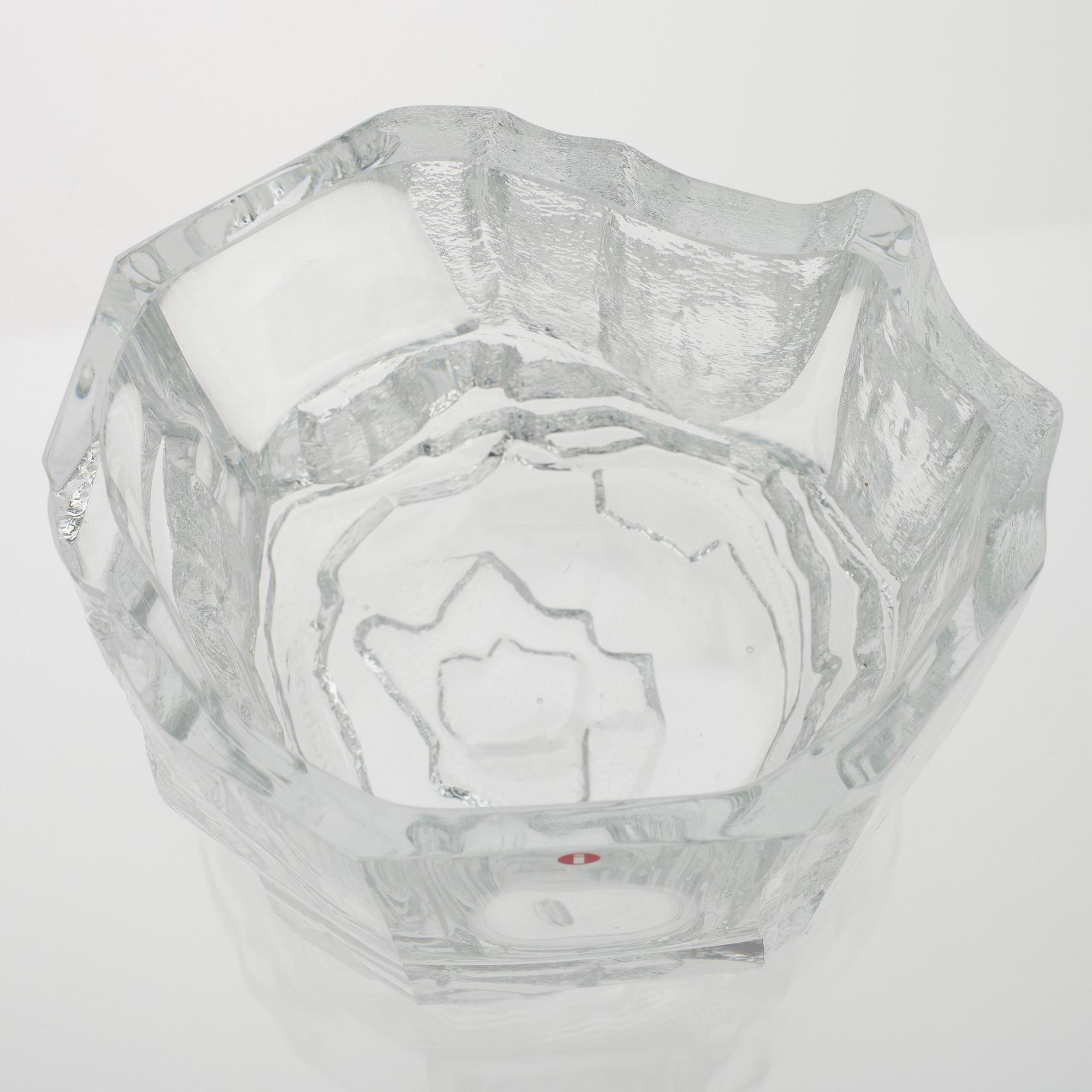 VAS, lasia, signerad Tapio Wirkkala, Iittala.