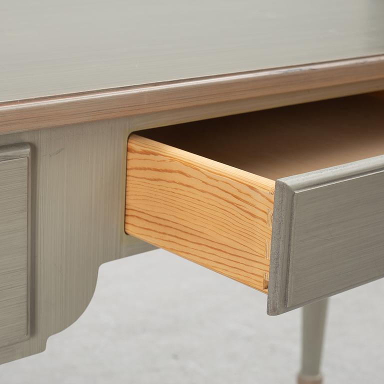 A Gustavian style desk with a chair, Åmells Möbler.