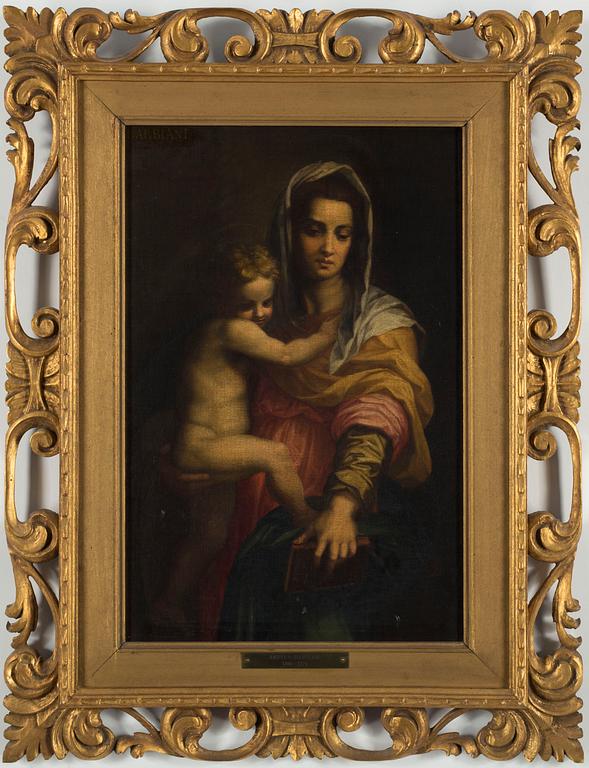 ANDREA BARBIANI, attributed to. Oil on canvas.