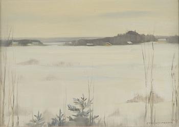 Eero Nelimarkka, Vinterlandskap.