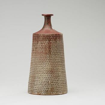 A Stig Lindberg stoneware vase, Gustavsberg Studio 1967.