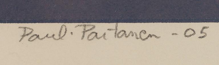PAULI PARTANEN, serigrafi, signerad, daterad -05 och numerad 8/90.