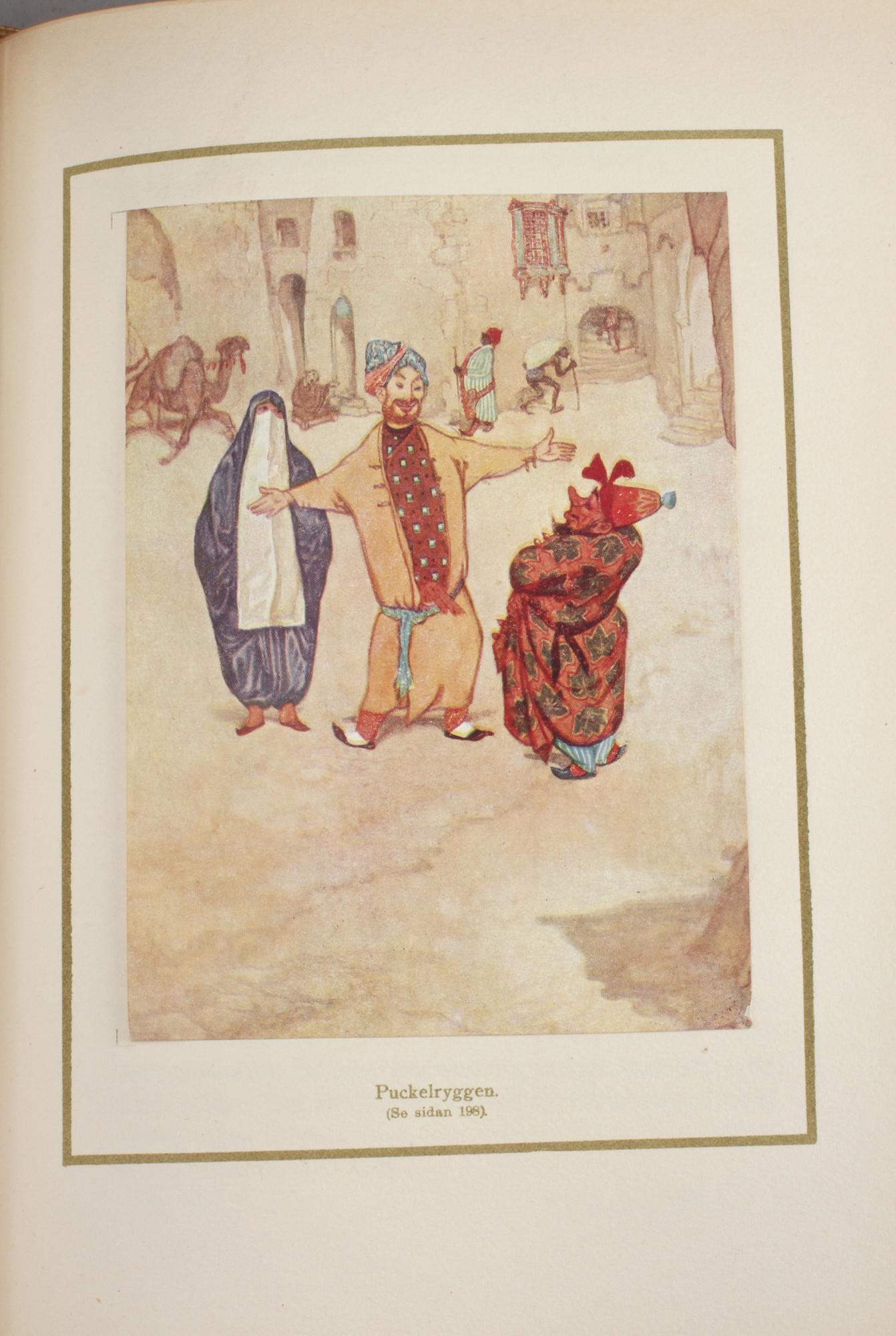 BÖCKER, 6 st, "Tusen och en natt", Baltiska Förlaget AB. Malmö, 1927/28.