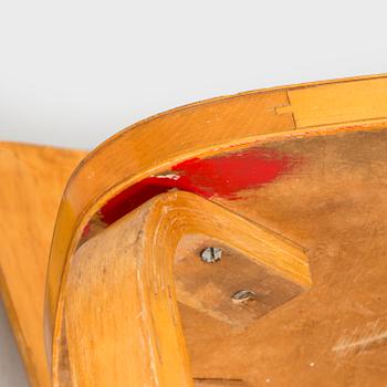 Alvar Aalto, two 1940s 'A65' chairs for O.Y. Huonekalu- ja Rakennustyötehdas A.B.