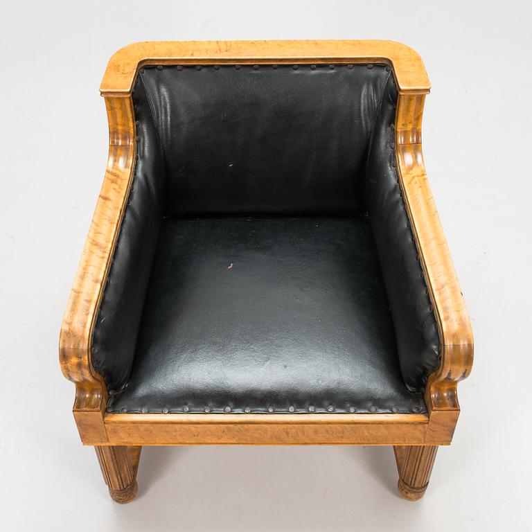 A 1920's armchair.