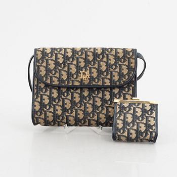 Christian Dior, Dior, bag/clutch and coin purse, vintage.