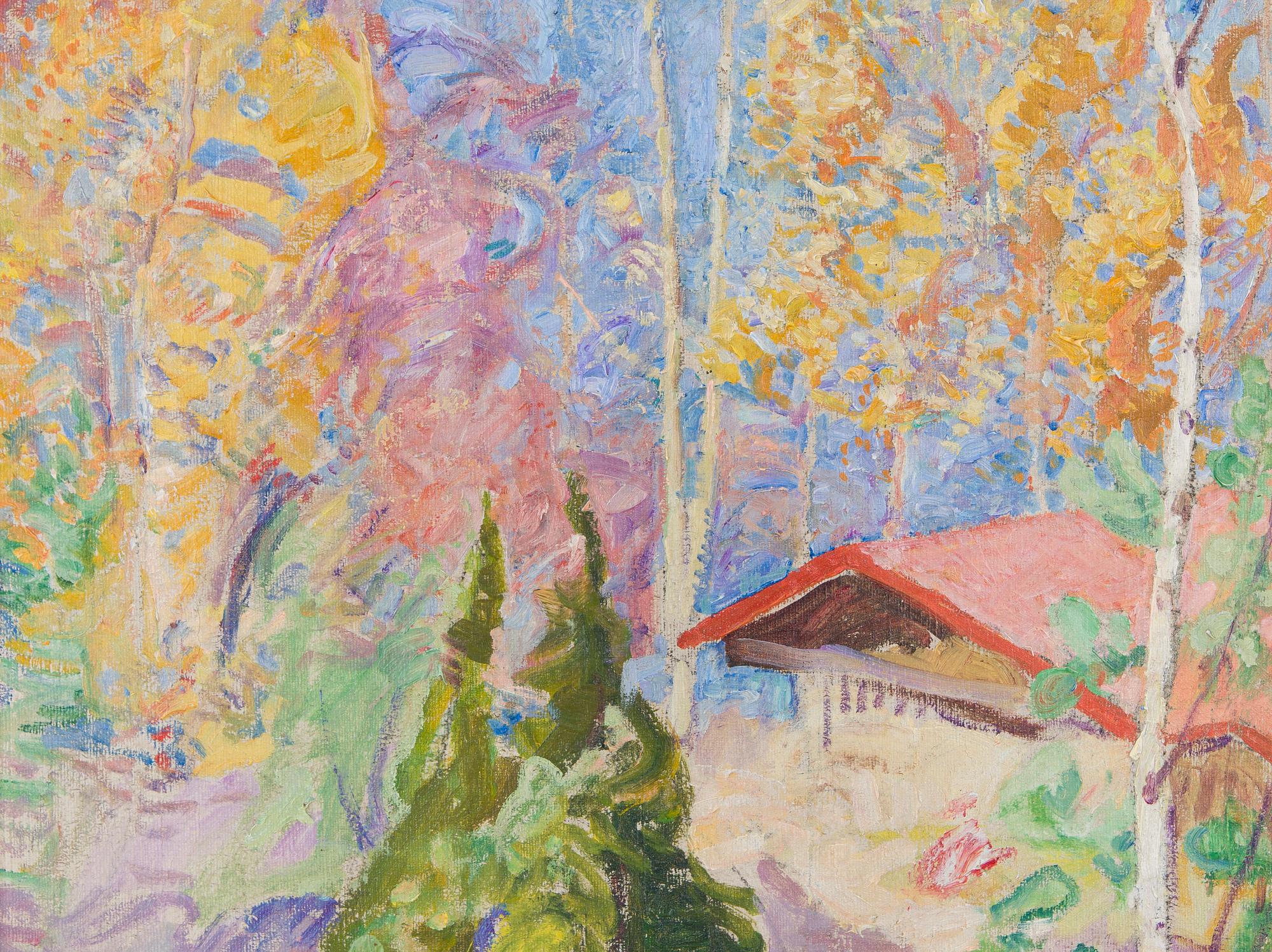 Pekka Halonen, Verdure by the Shore.