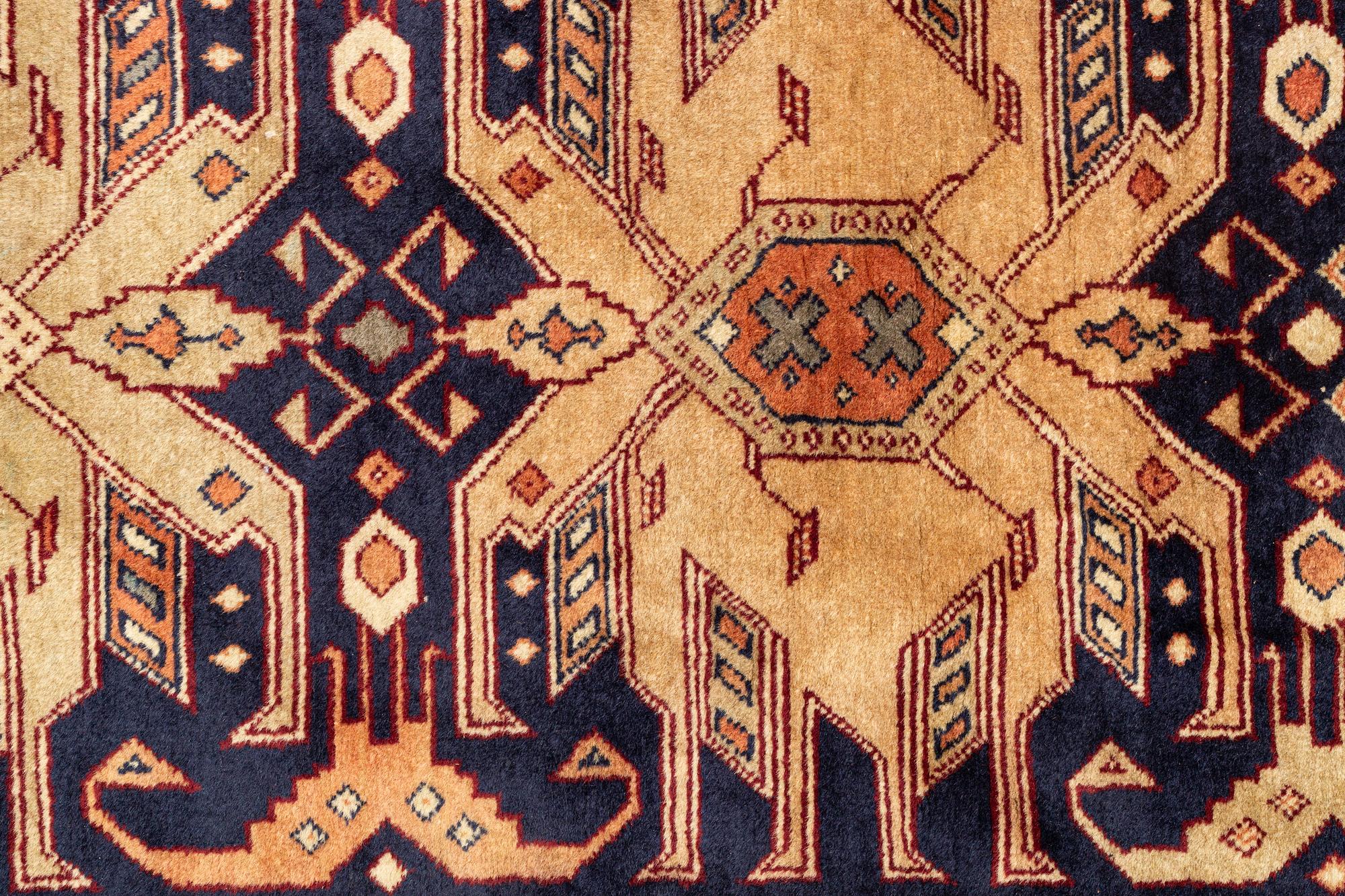 A runner, Old, possibly Ardabil, c. 340 x 92 cm.