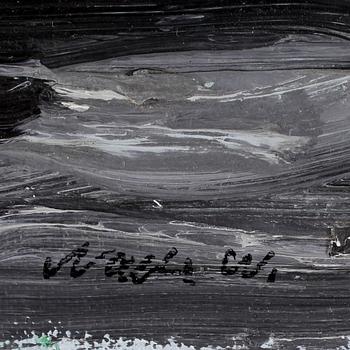 NALLE WERNER, olja på duk, signerad.