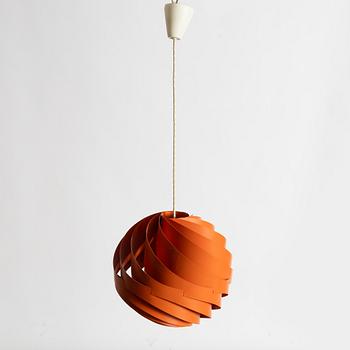 Louis Weisdorf, ceiling lamp, "Turbo", Lyfa, second half of the 20th Century.