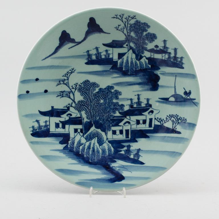 SKÅLFAT, porslin, Kina, 1800-tal.