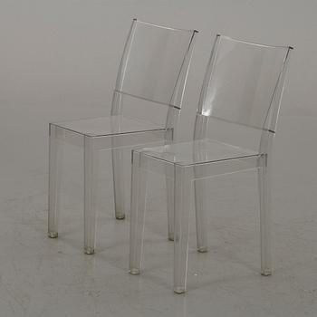 A PAIR OF CHAIRS "LA MARIE" PHILIPPE STRACK ITALY.