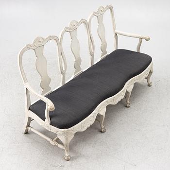 Rococo sofa, mid-18th century.