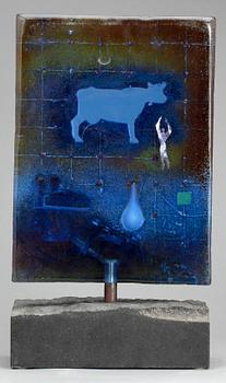 SKULPTUR, glas, Bertil Vallien, Kosta Boda edition, -92.