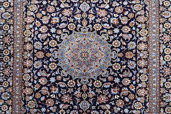 A carpet, Kashan, c. 380 x 302 cm.