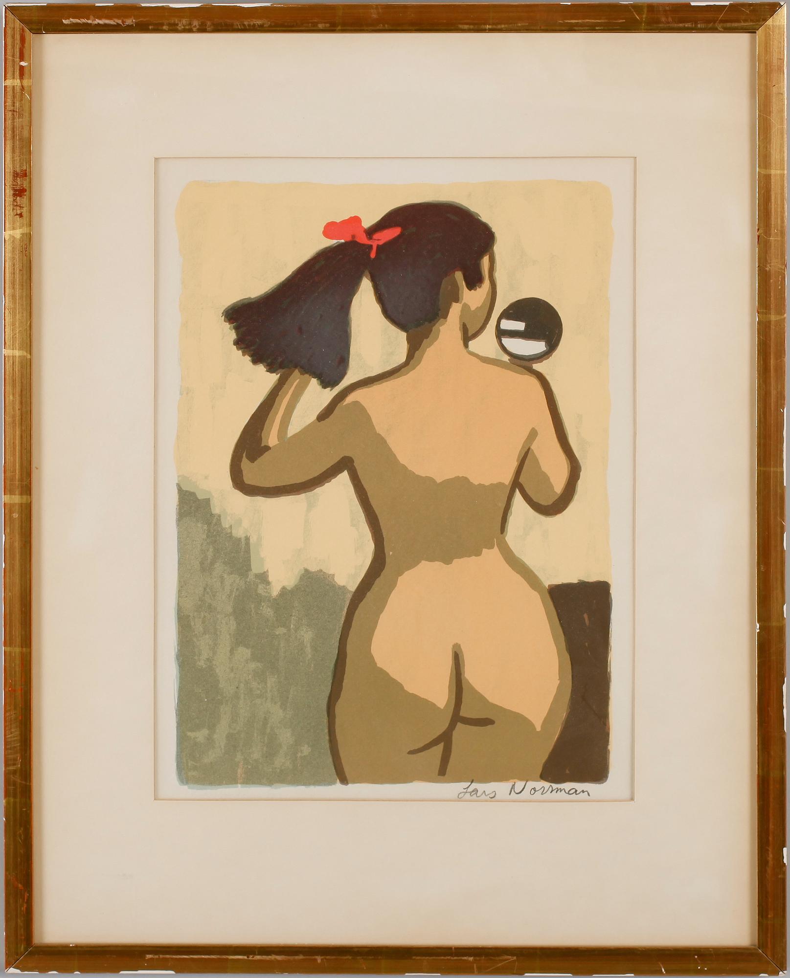 LARS NORRMAN, 3 st, färglitografier, sign.