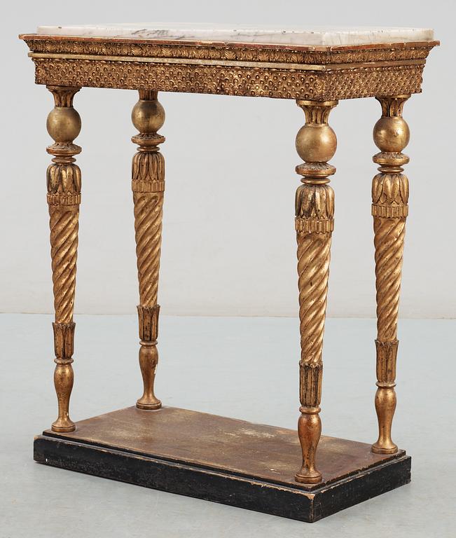 KONSOLBORD. Sengustavianskt, 1800-talets början.