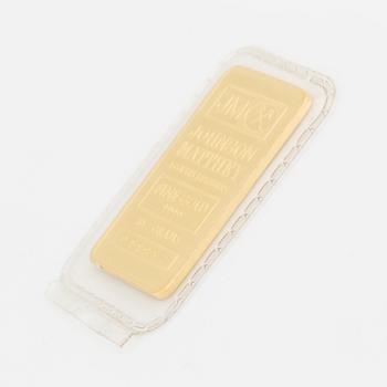 Gold bar.