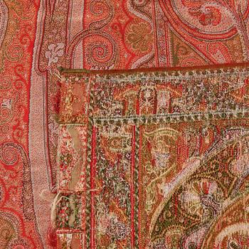 VÄVNAD, paisley, 1900-tal. 302x150 cm.