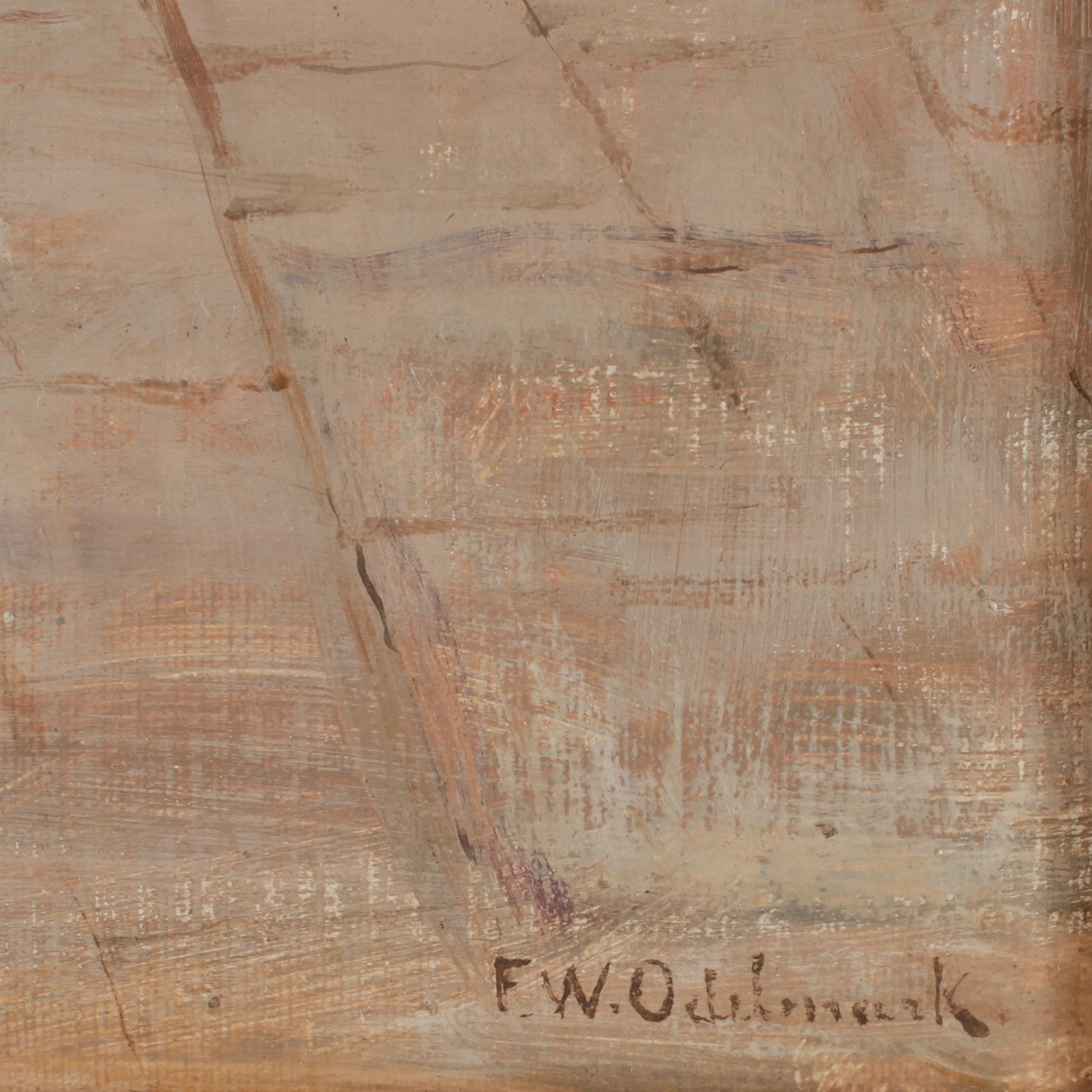 FRANS WILHELM ODELMARK, olja på duk, sign.