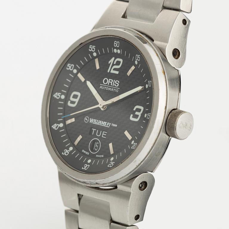 Oris, WilliamsF1 Team, Day Date, wristwatch, 40,5 mm.
