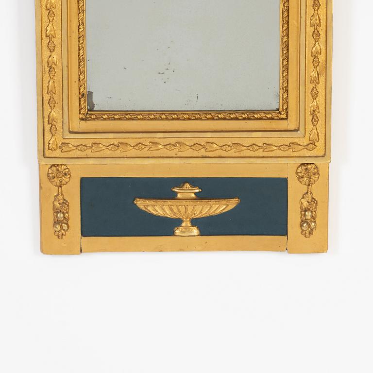 An Empire mirror Claes Eric Reding, Karlskrona, 1809-1818.