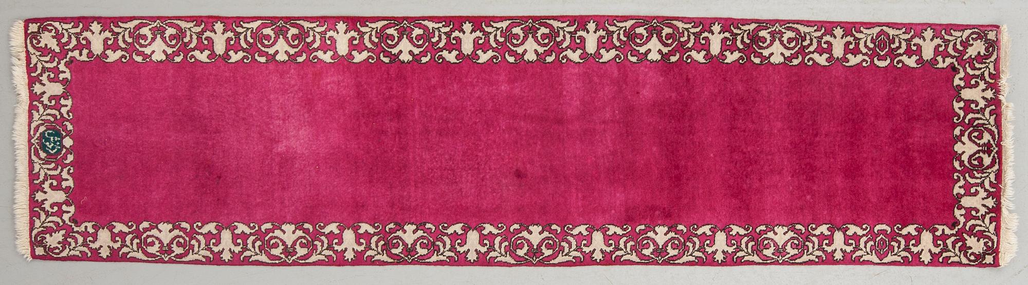 GALLERIMATTA, old, Täbris, signerad, ca 297 x 76 cm.