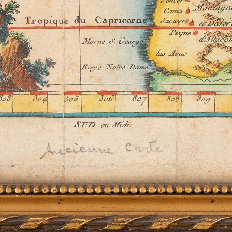 Map/engraving, 18th Century.