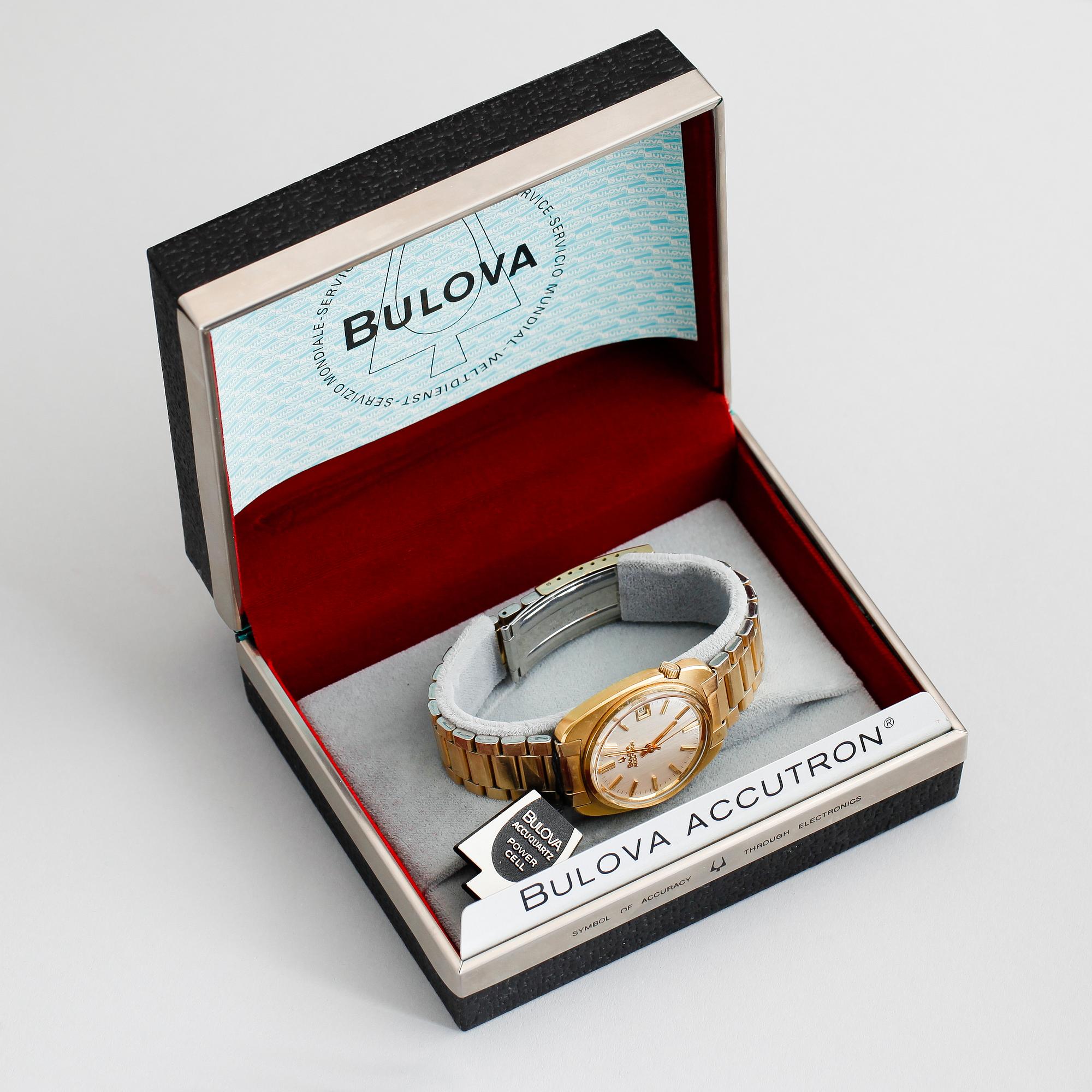 ARMBANDSUR, Bulova Accutron 218, 1960-tal.