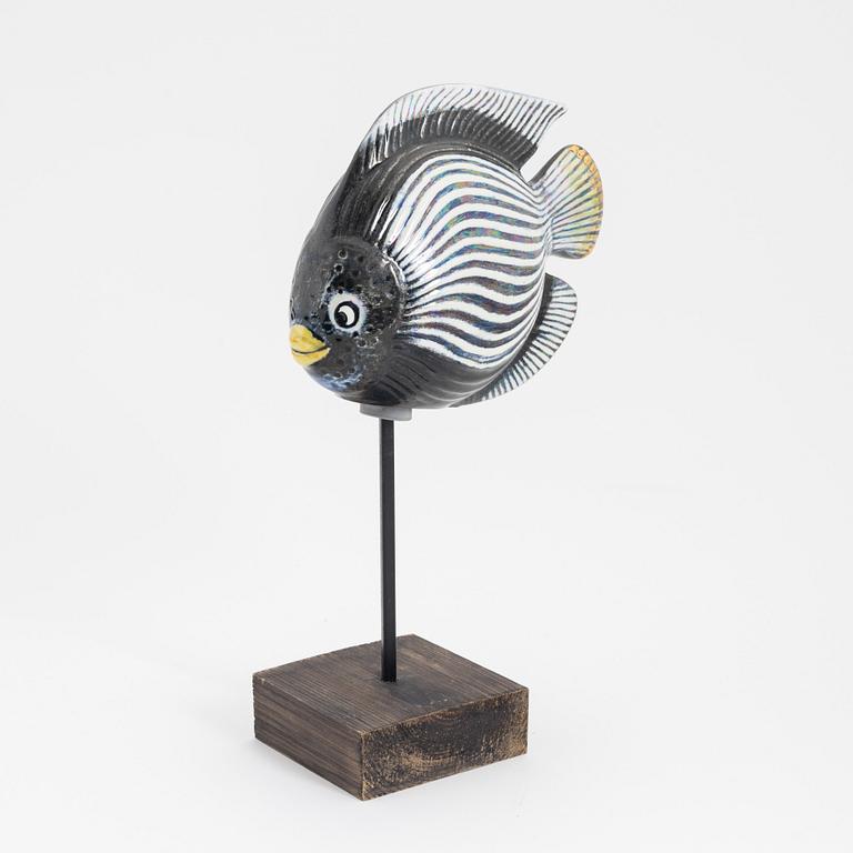 Lisa Larson, a stoneware sculpture, signed.