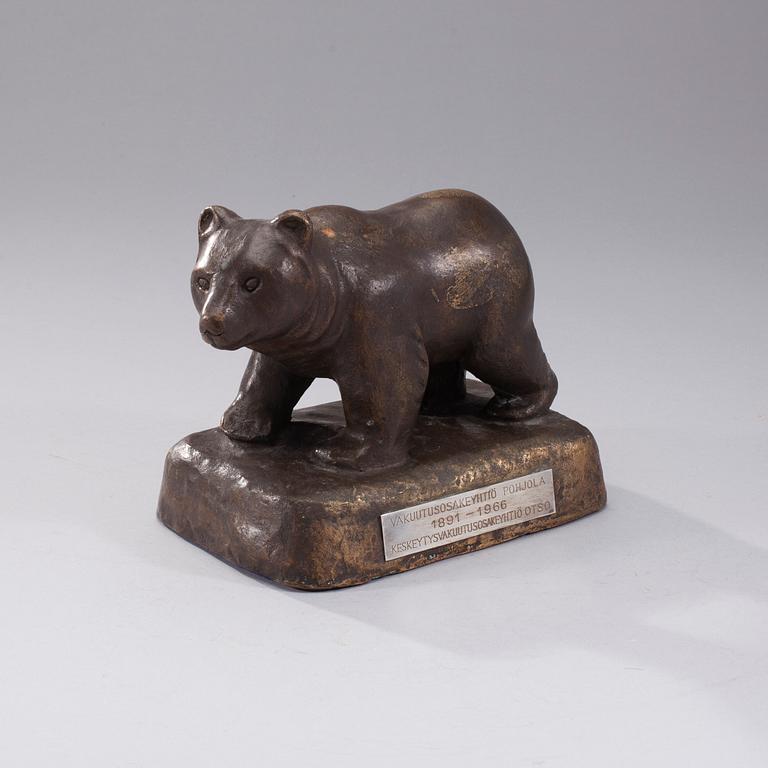 OKÄND KONSTNÄR, brons, signerad A. Vist.