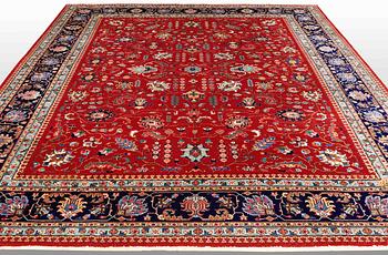 A CARPET, Tabriz, ca 360 x 298 cm.