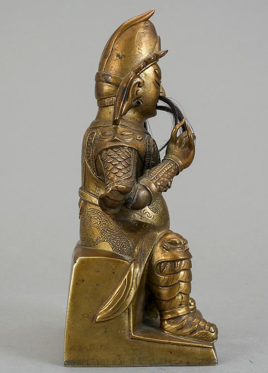 SKULPTUR, brons, Kina, tidigt 1900-tal.
