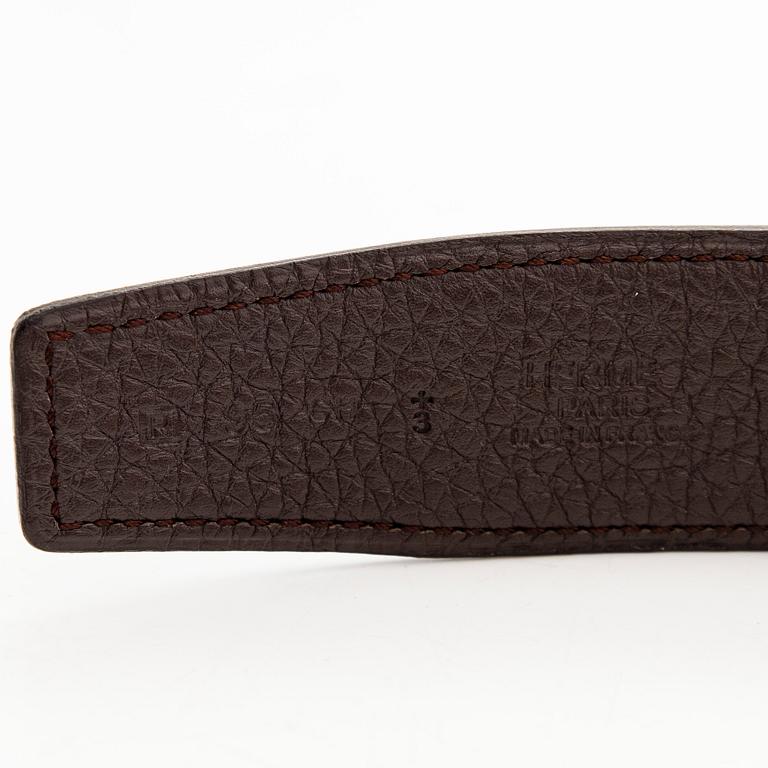 Hermès, a 'Constance' belt, size 95, 2012.