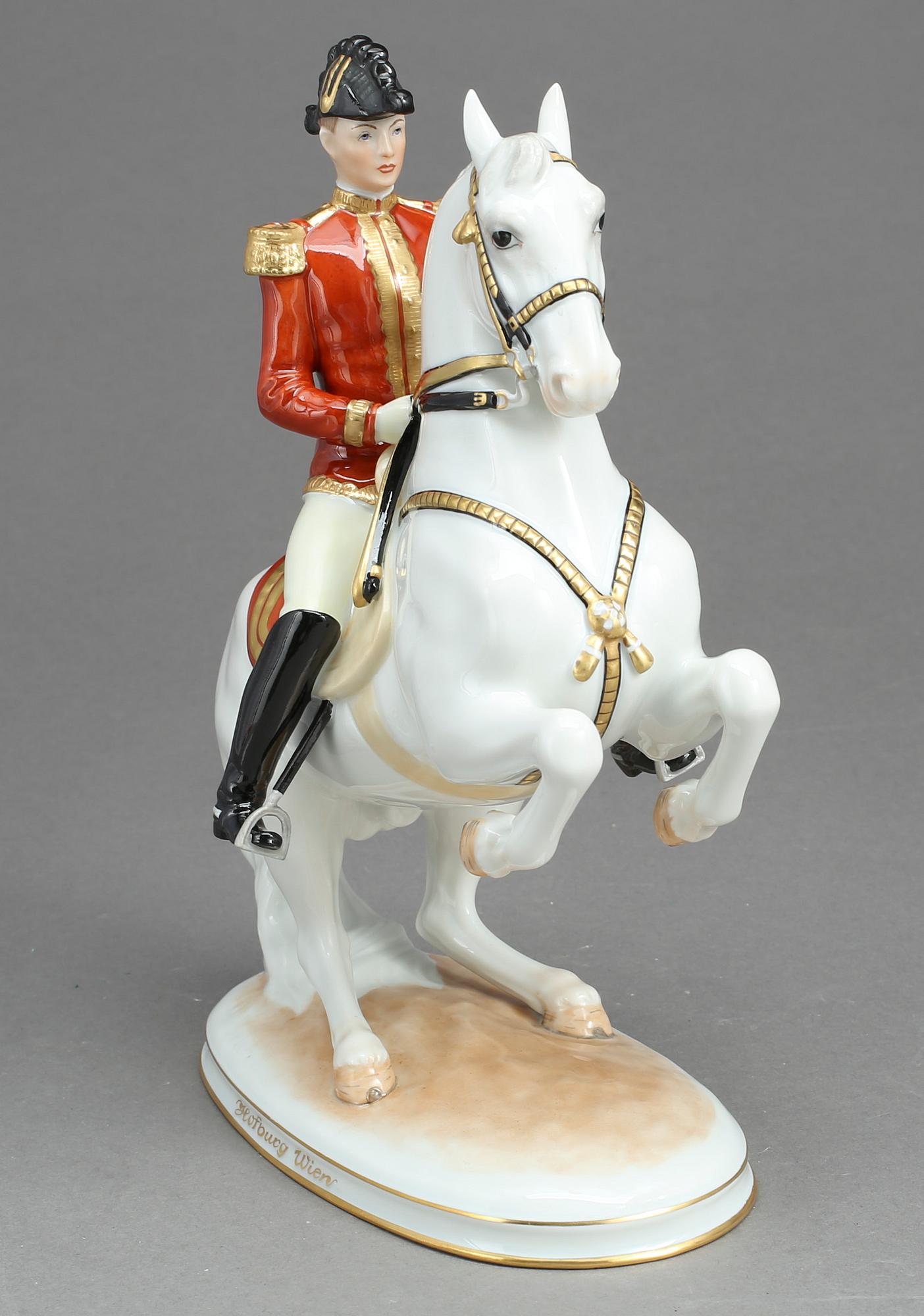 FIGURIN, porslin,  Wien 1900-tal.