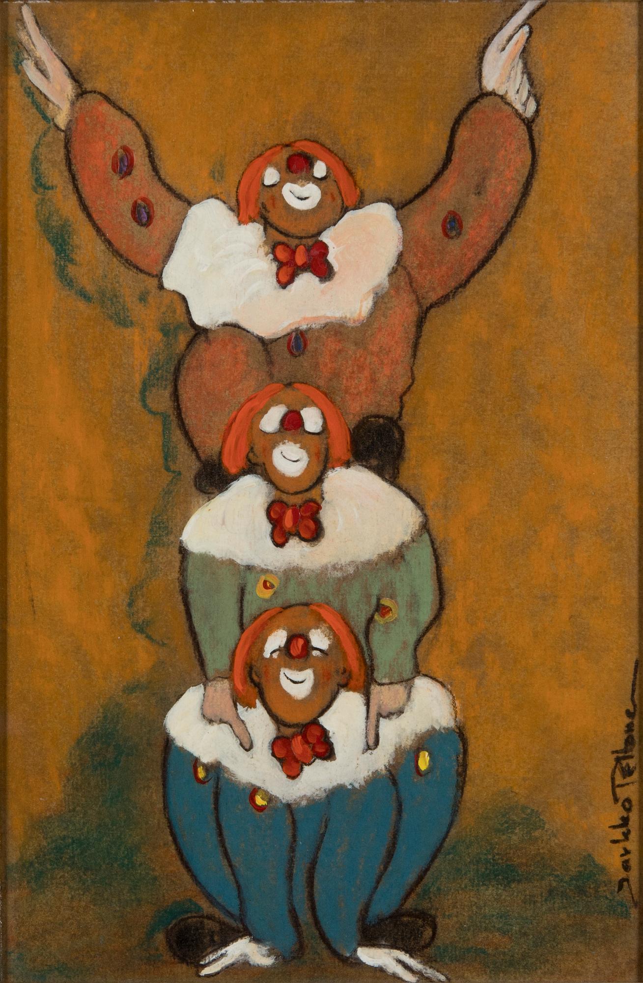 Jarkko Peltonen, "Kolme klovnia".