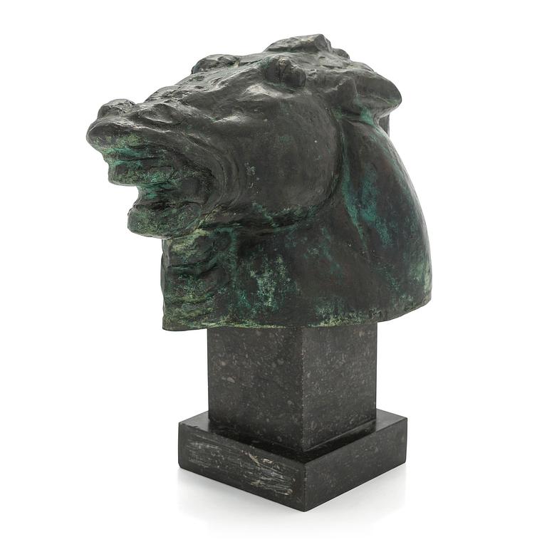 Carl Milles, Hevosen pää.