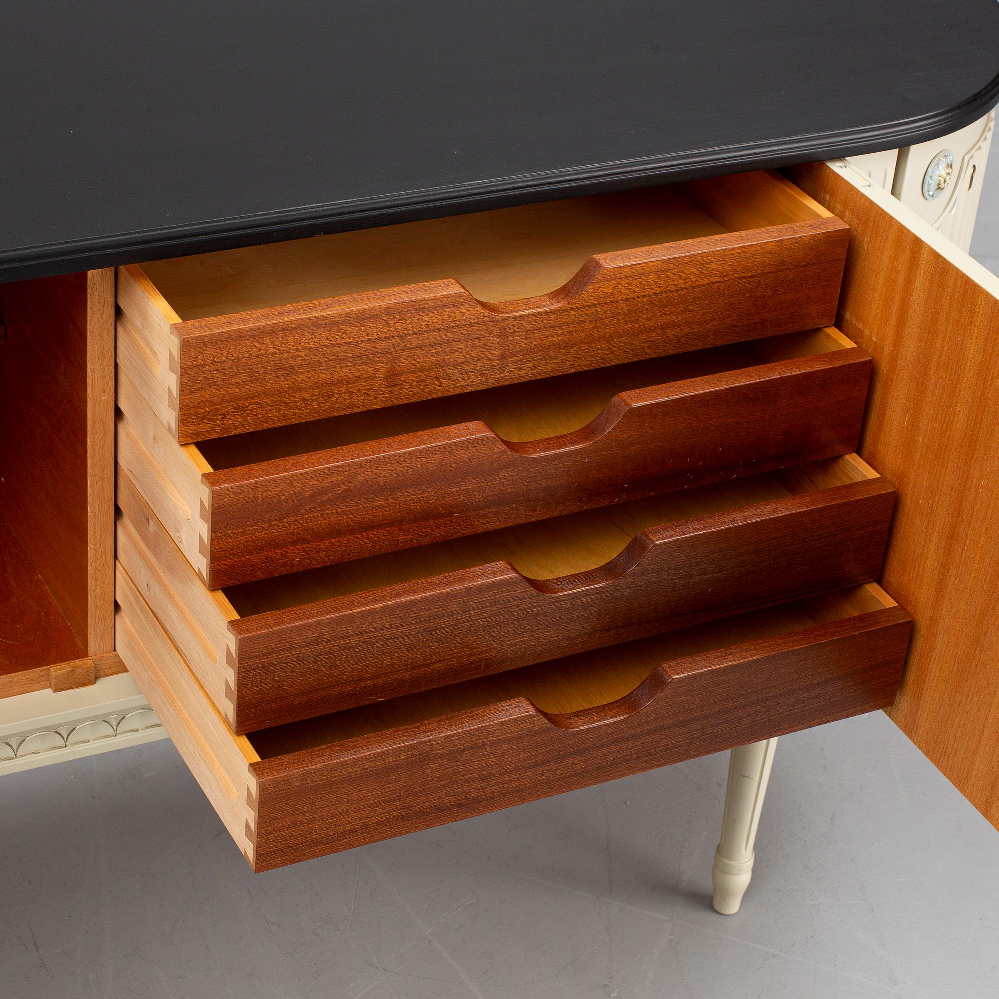 A second half of the 20th century Gustavian style sideboard.