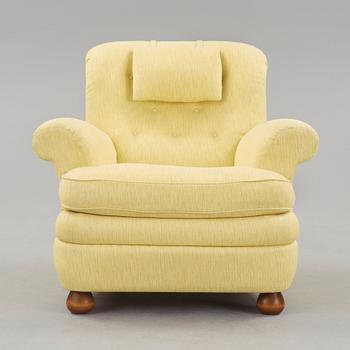 A Josef Frank easy chair, Svenskt Tenn, model 336.