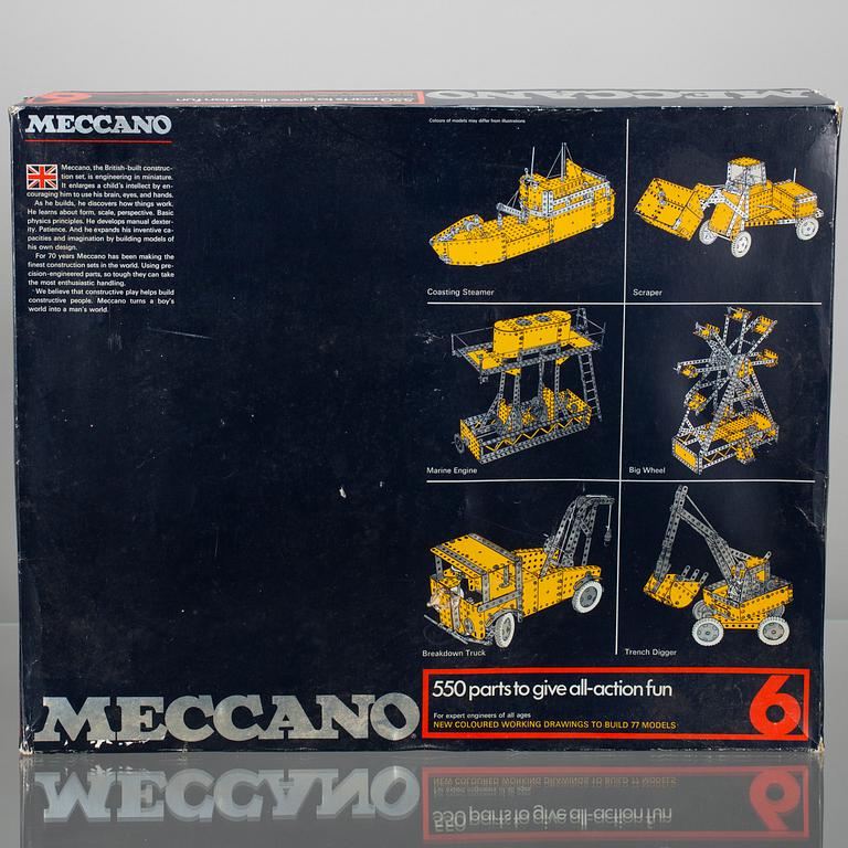 BYGGSATS, Meccano, 1970-tal.