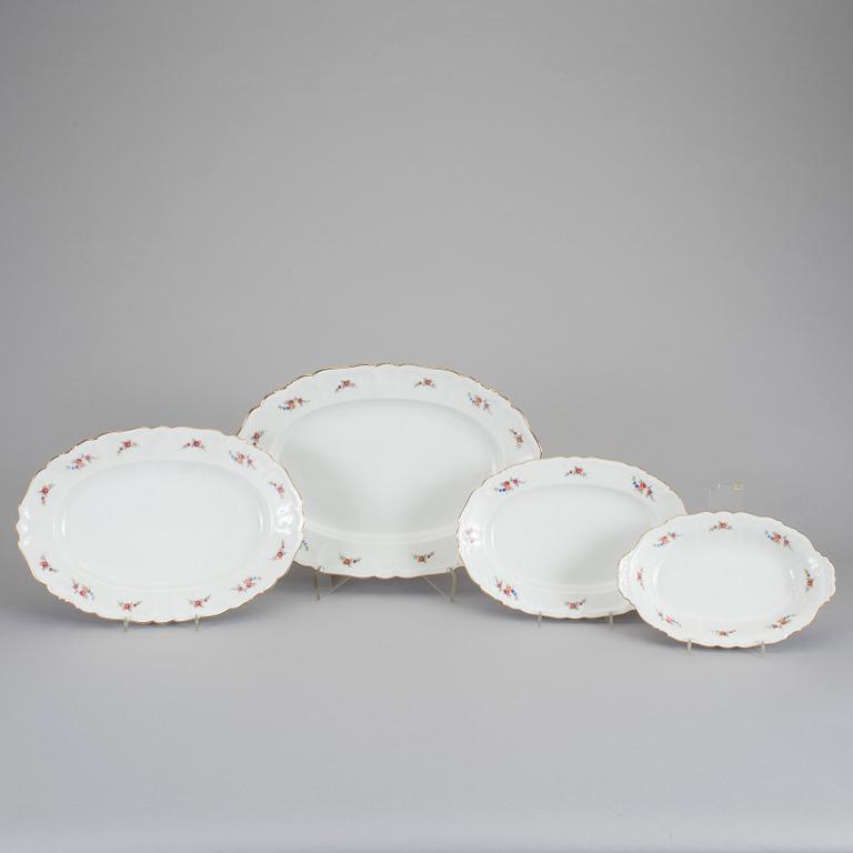 MATSERVIS, porslin, Rörstrand 1956, 55 delar.