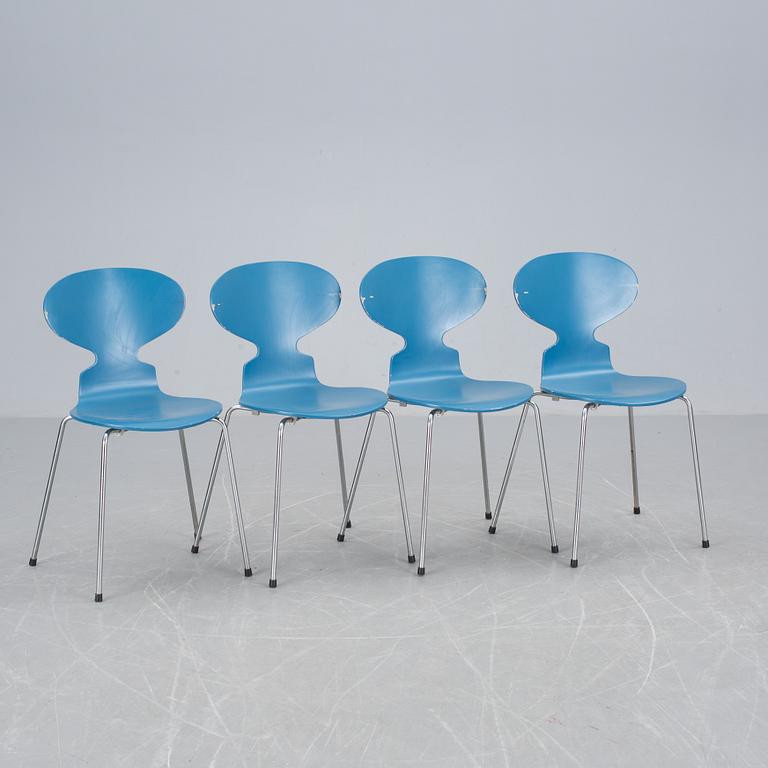 STOLAR, 4 st, "Myran", Arne Jacobsen, Fritz Hansen.