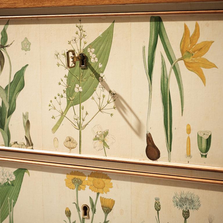 Josef Frank, byrå, "Flora", Firma Svenskt Tenn, modell 1050, 1950-60-tal.