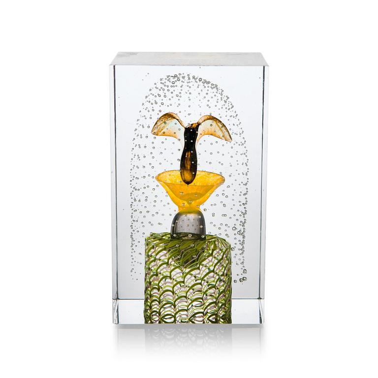 Oiva Toikka, A GLASS CUBE.