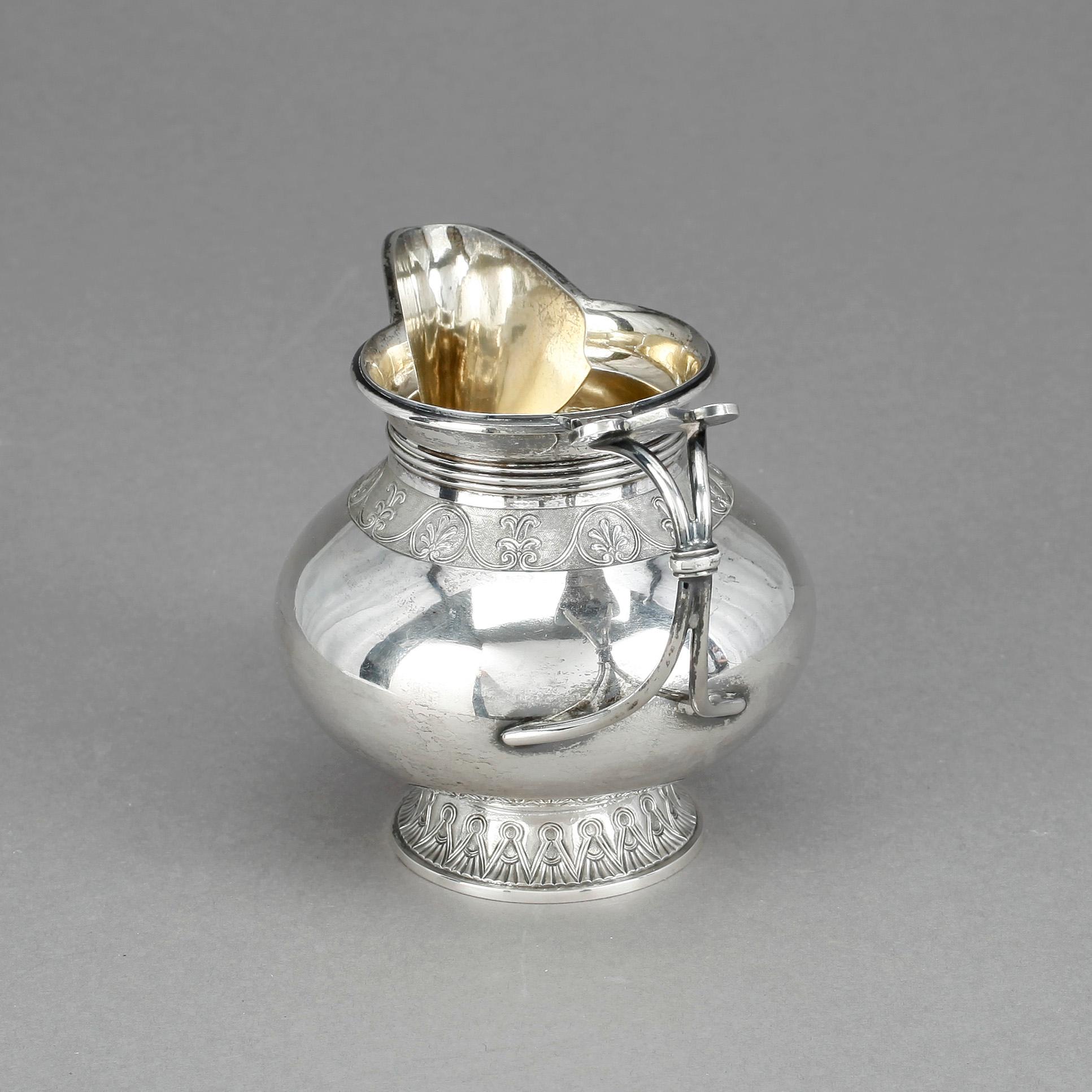 KANNA, silver, Simon Groth, Danmark, omkring 1900.