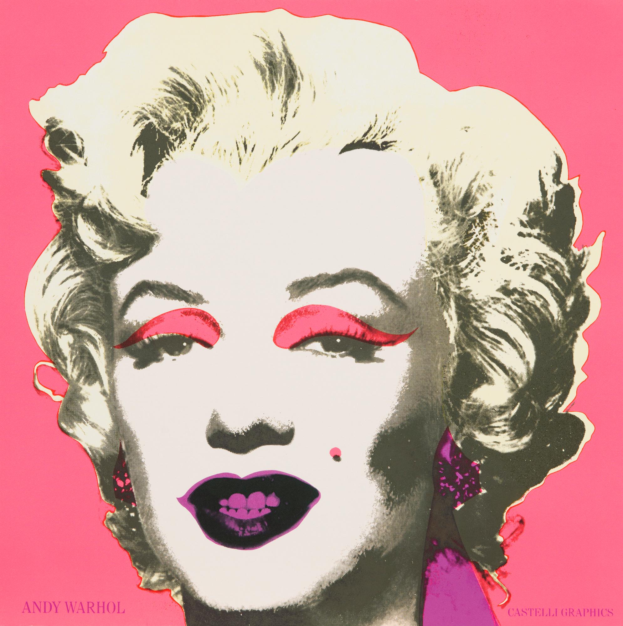 ANDY WARHOL, "MARILYN (ANNOUNCEMENT)".