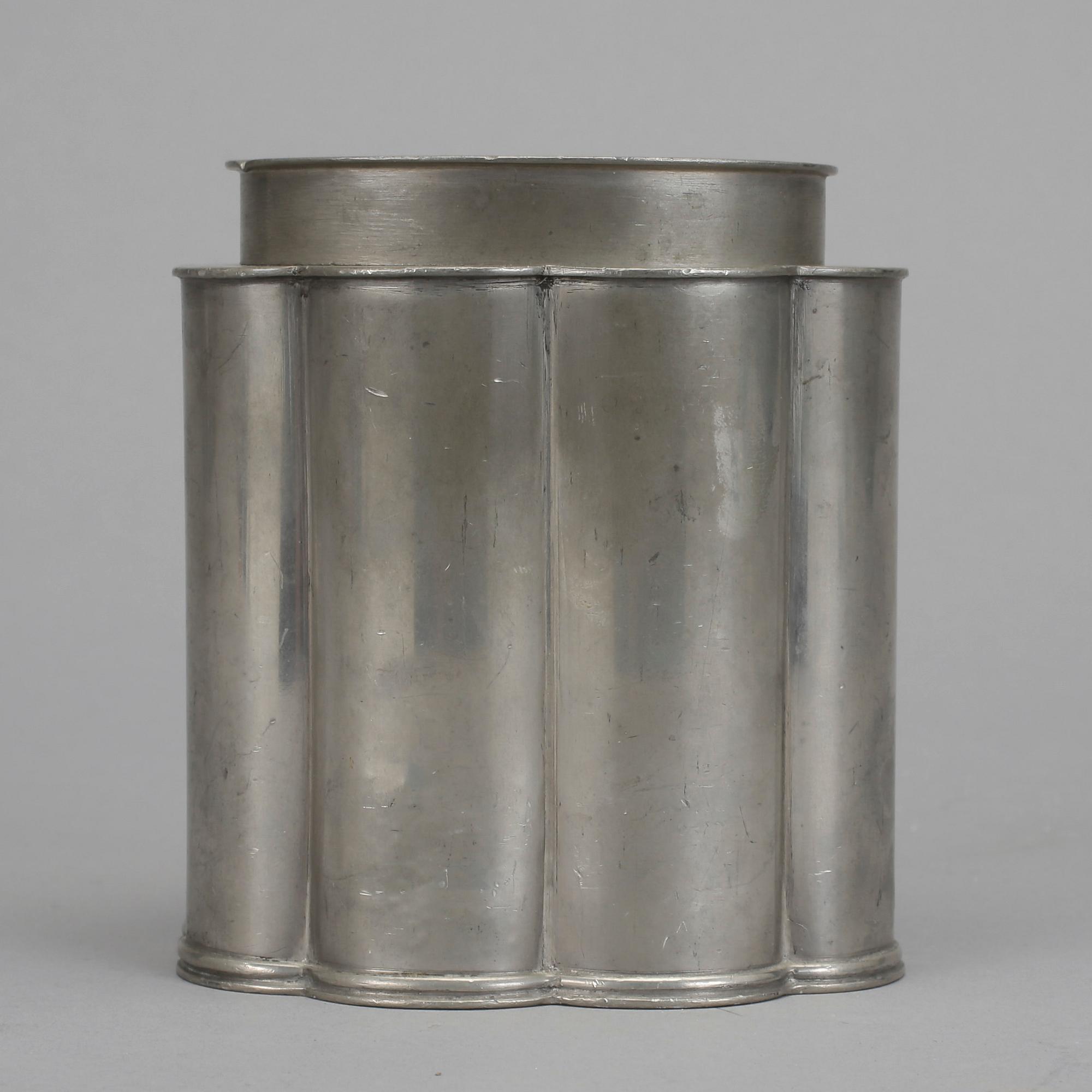 TÉDOSA, tenn, Nils Fougstedt, Herman Bergmans konstgjuteri, Stockholm 1931.