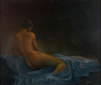 Reijo Meller, Reclining woman.