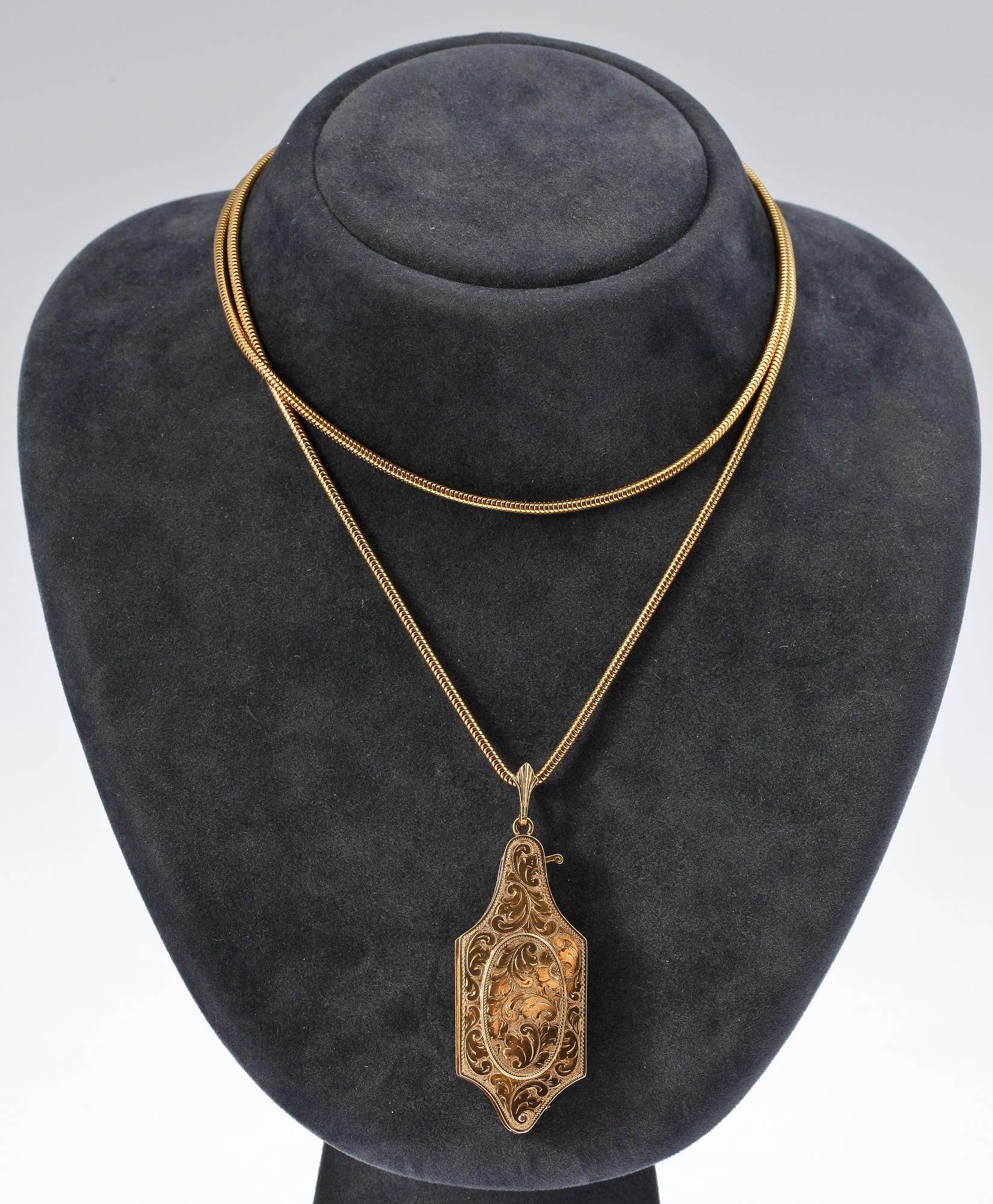 LORNJETT, 18 K guld.